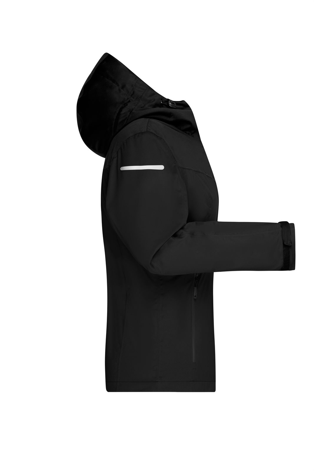 Jacke Damen Schwarz – Ladies' Allweather Jacket GRS, Detailansicht