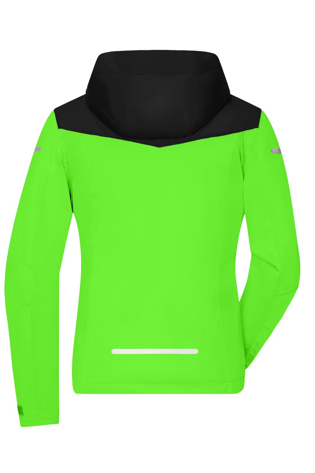 Jacke Damen Schwarz/Grün/Neon – Ladies' Allweather Jacket GRS, Detailansicht