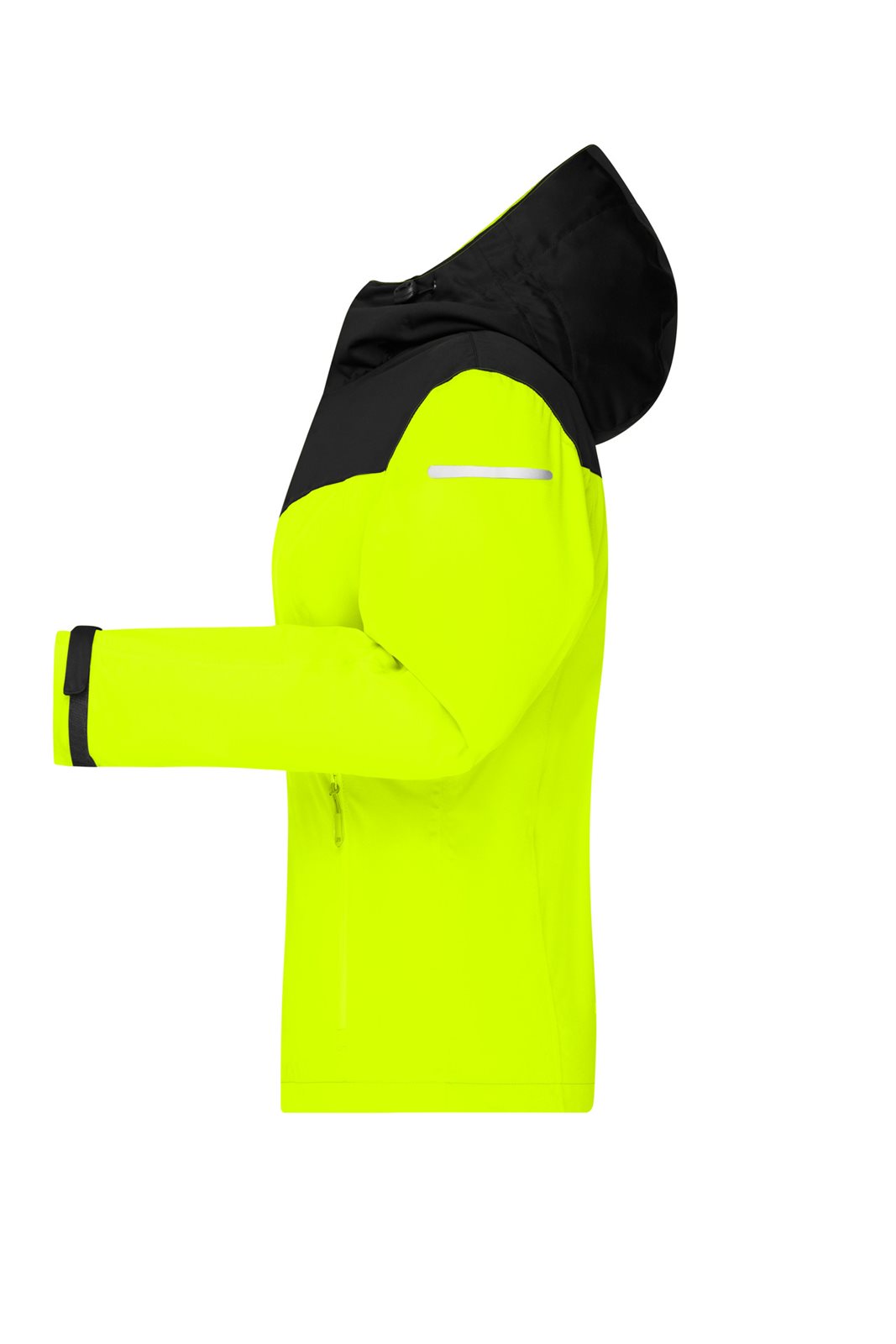 Jacke Damen Gelb/Neon/Schwarz – Ladies' Allweather Jacket GRS, Detailansicht