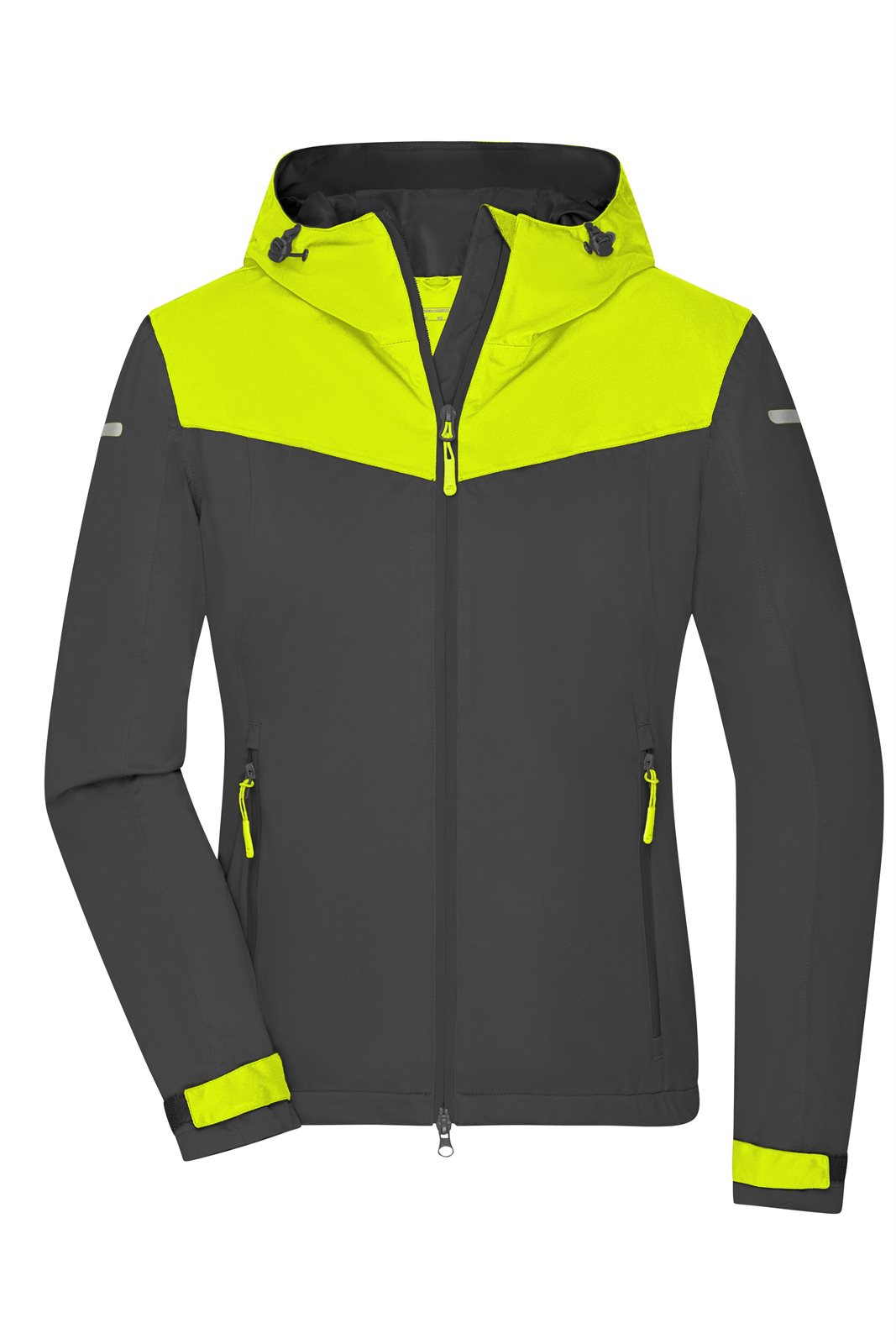 Jacke Damen Grau/Gelb – Ladies' Allweather Jacket GRS