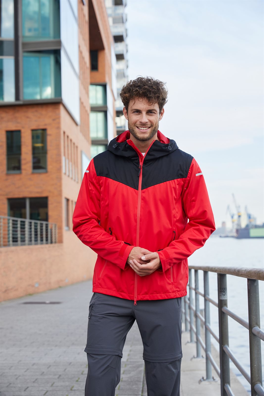 Jacke Herren – Men's Allweather Jacket GRS, Detailansicht