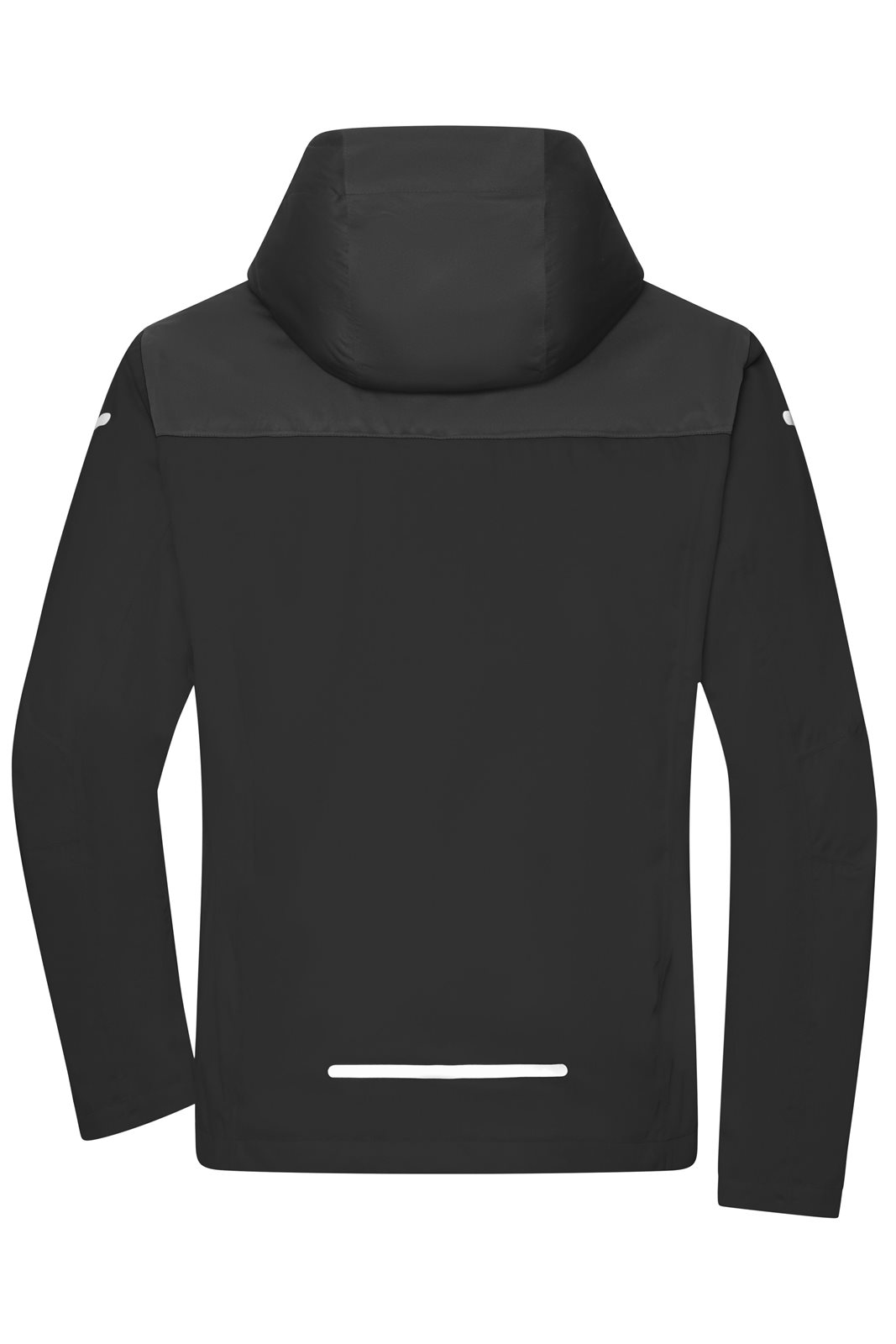 Jacke Herren Schwarz/Grau/Rot – Men's Allweather Jacket GRS, Detailansicht