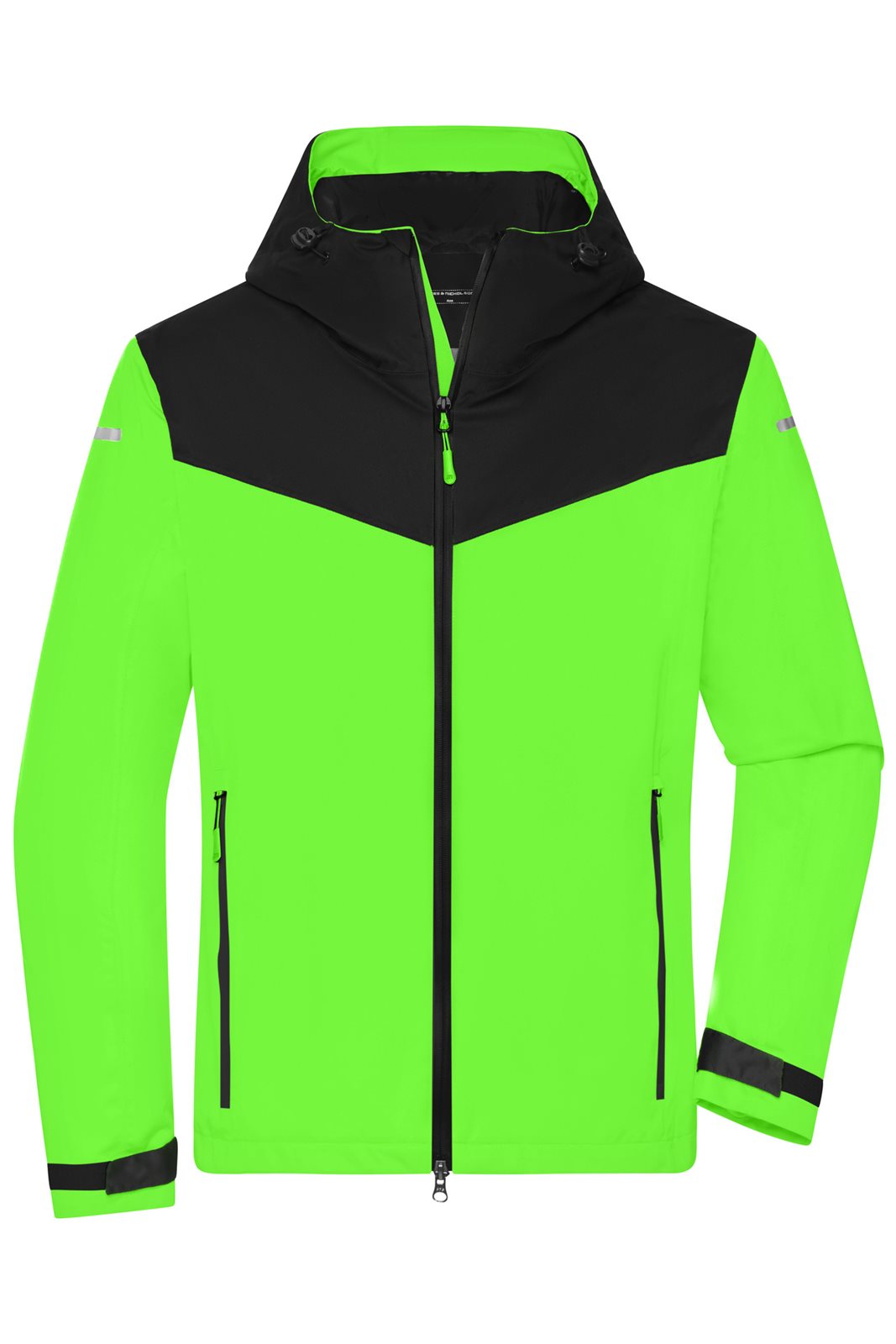 Jacke Herren Schwarz/Grün/Neon – Men's Allweather Jacket GRS