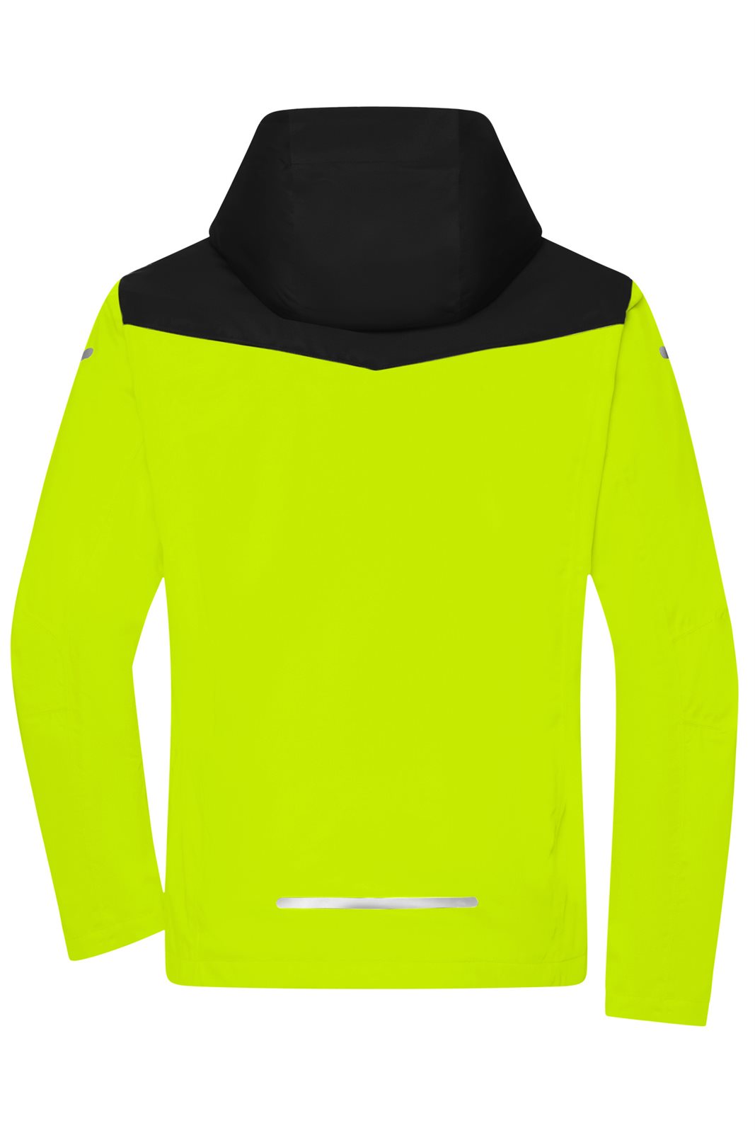 Jacke Herren Gelb/Neon/Schwarz – Men's Allweather Jacket GRS, Detailansicht
