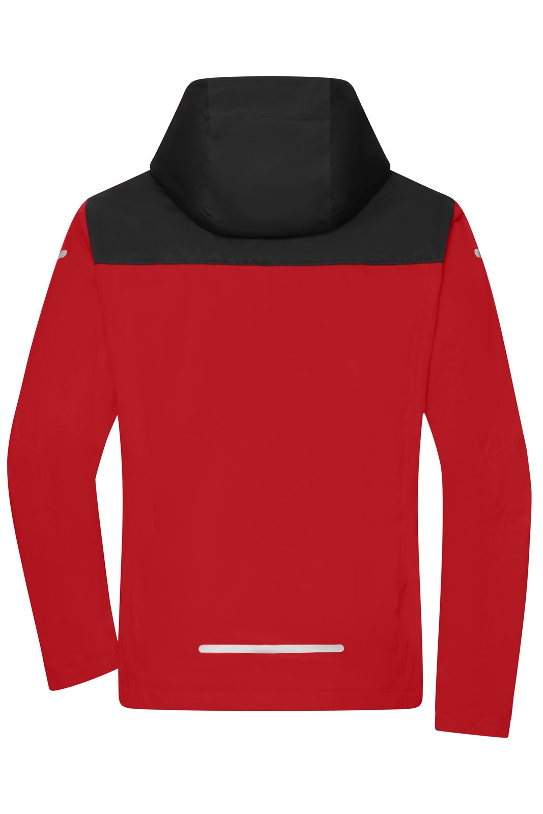 Jacke Herren Rot/Schwarz – Men's Allweather Jacket GRS, Detailansicht