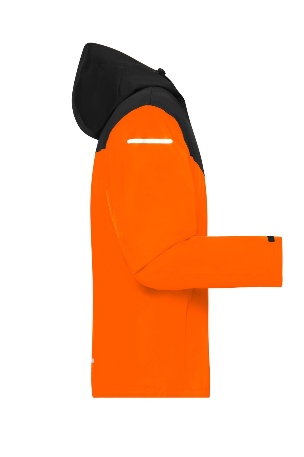 Jacke Herren Orange/Schwarz/Neon – Men's Allweather Jacket GRS, Detailansicht