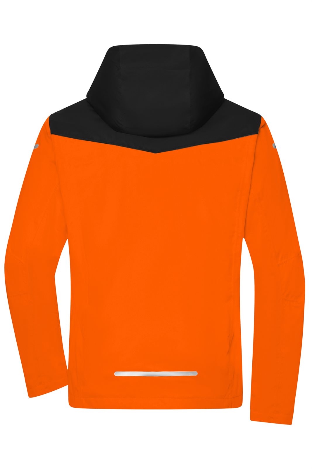 Jacke Herren Orange/Schwarz/Neon – Men's Allweather Jacket GRS, Detailansicht
