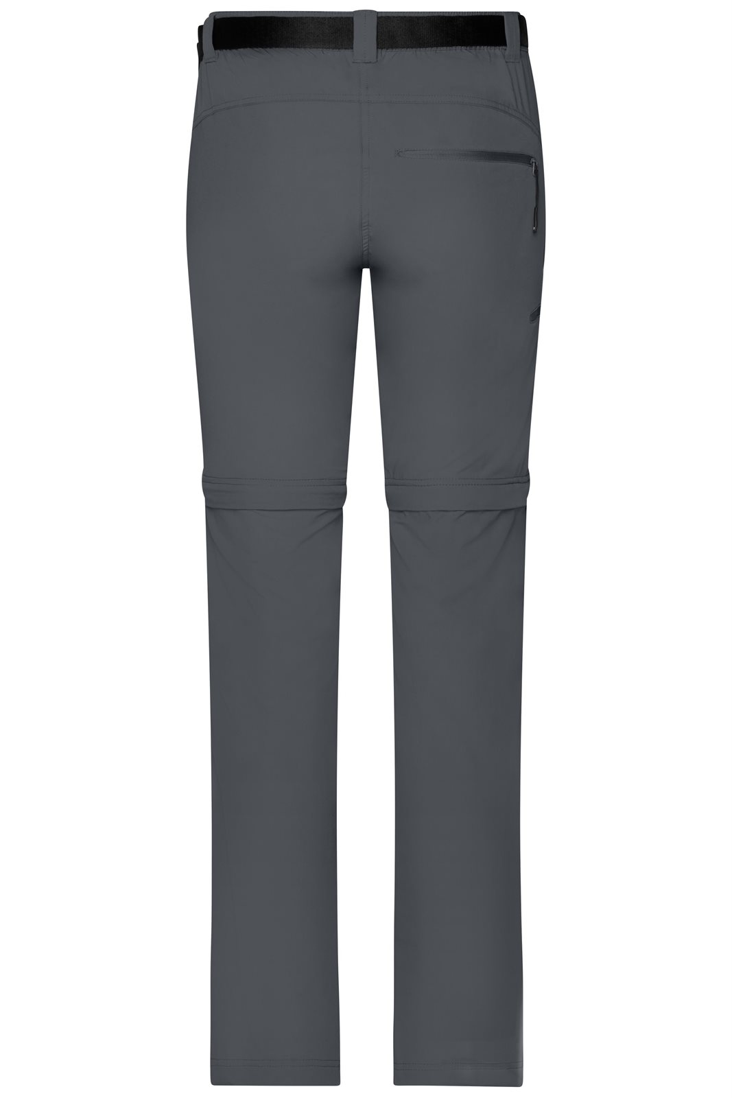 Hose Damen Grau – Ladies' Zip-Off Trekking Pants, Detailansicht