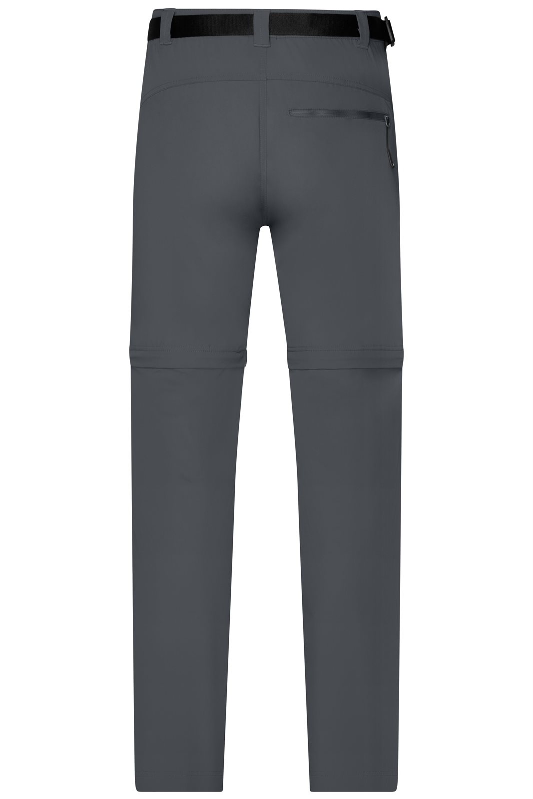 Hose Herren Grau – Men's Zip-Off Trekking Pants, Detailansicht