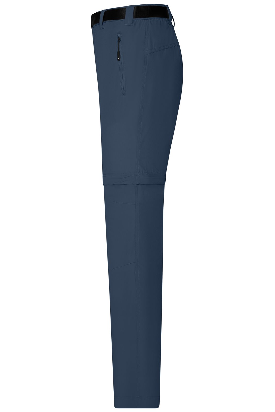 Hose Herren Blau – Men's Zip-Off Trekking Pants, Detailansicht