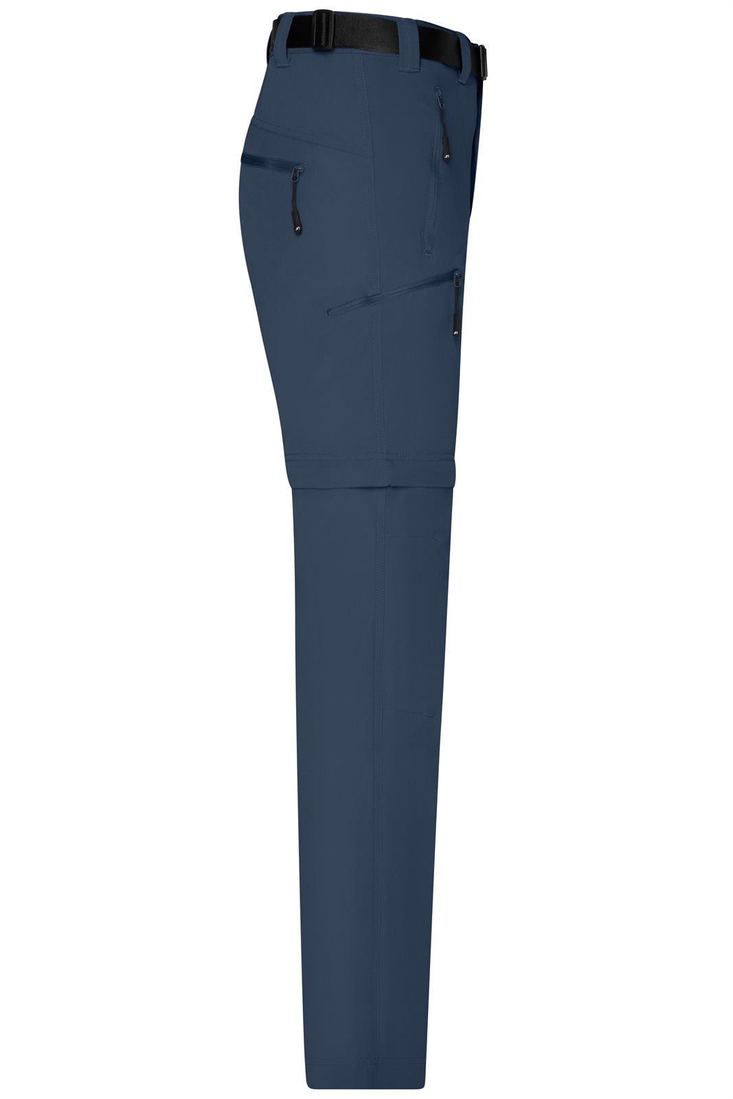 Hose Herren Blau – Men's Zip-Off Trekking Pants, Detailansicht