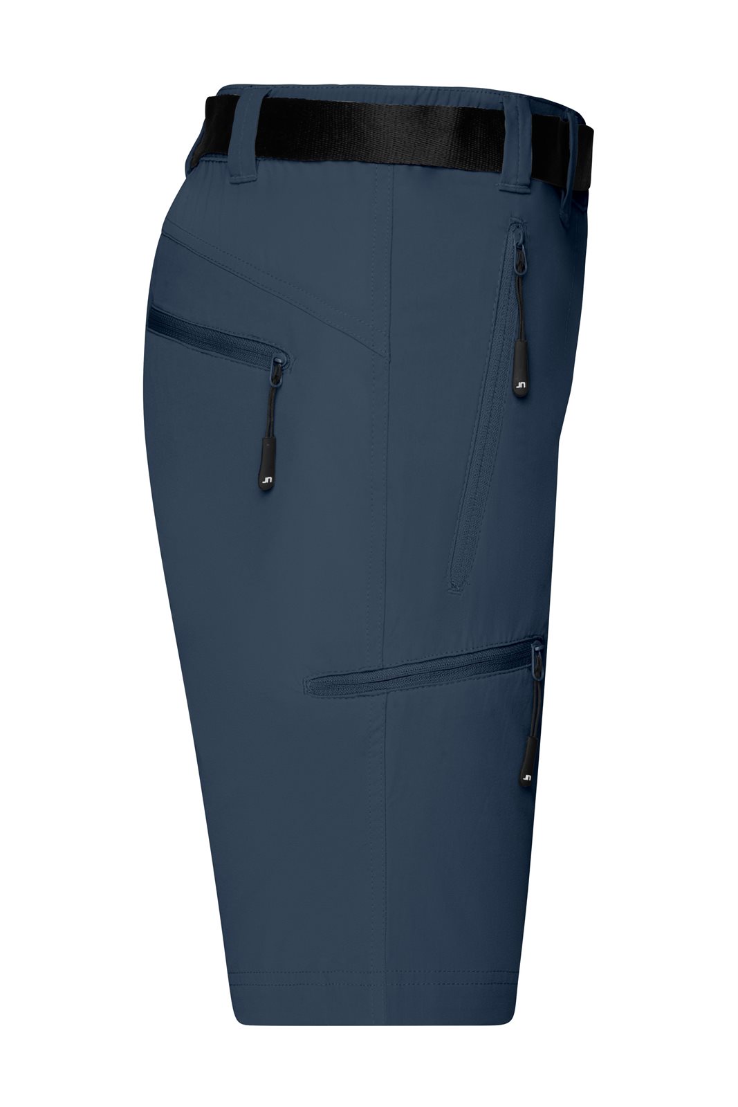 Hose Damen Blau – Ladies' Trekking Shorts, Detailansicht