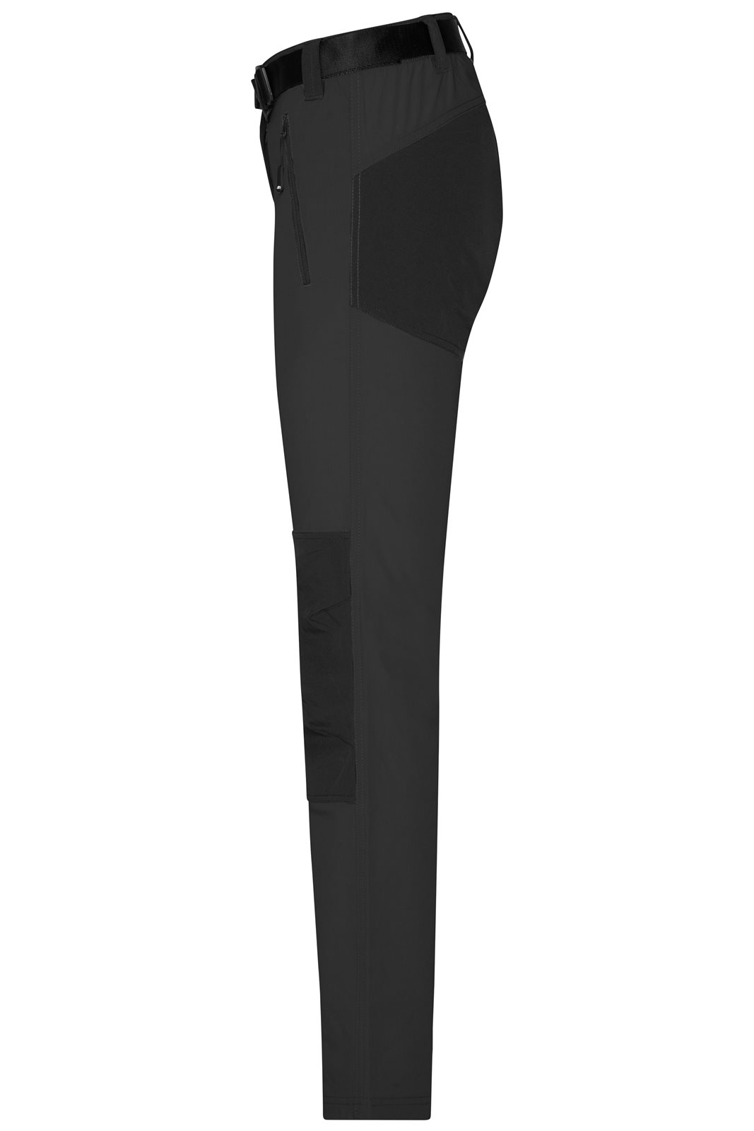 Hose Damen Schwarz – Ladies' Trekking Pants, Detailansicht