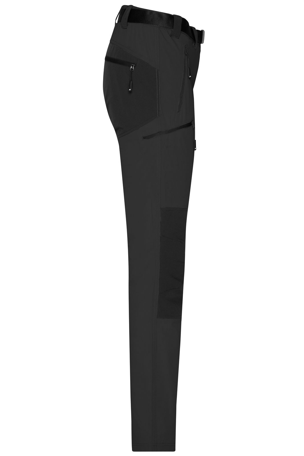Hose Damen Schwarz – Ladies' Trekking Pants, Detailansicht