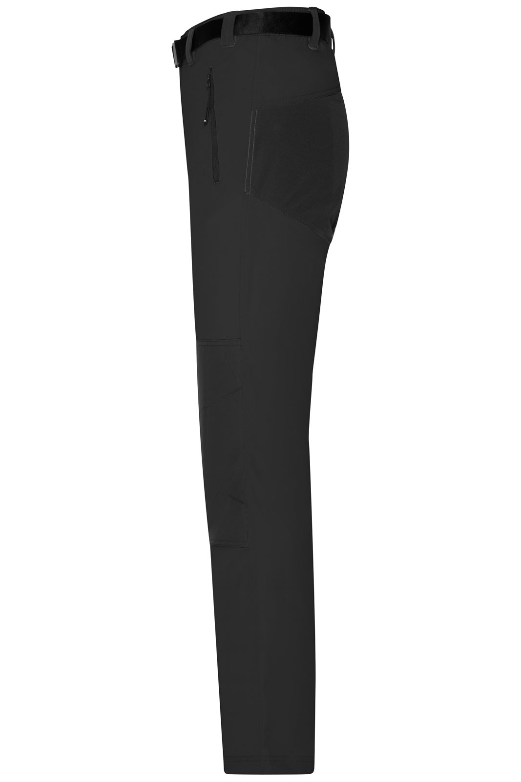 Hose Herren Schwarz – Men's Trekking Pants, Detailansicht