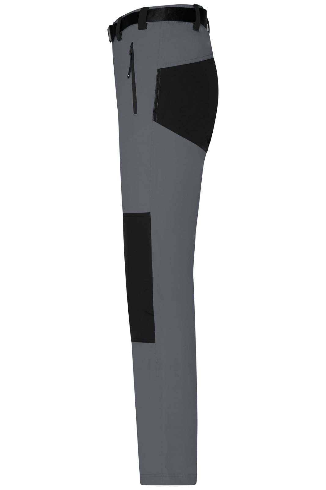 Hose Herren Schwarz/Grau – Men's Trekking Pants, Detailansicht