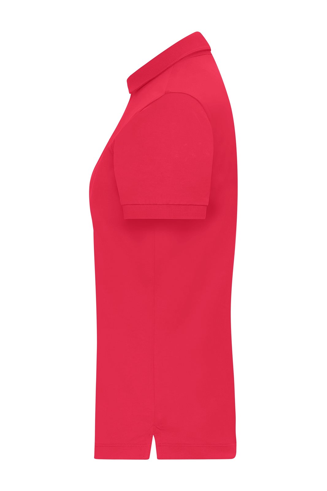 Poloshirt Damen Rot – Ladies' Mercerised Polo, Detailansicht