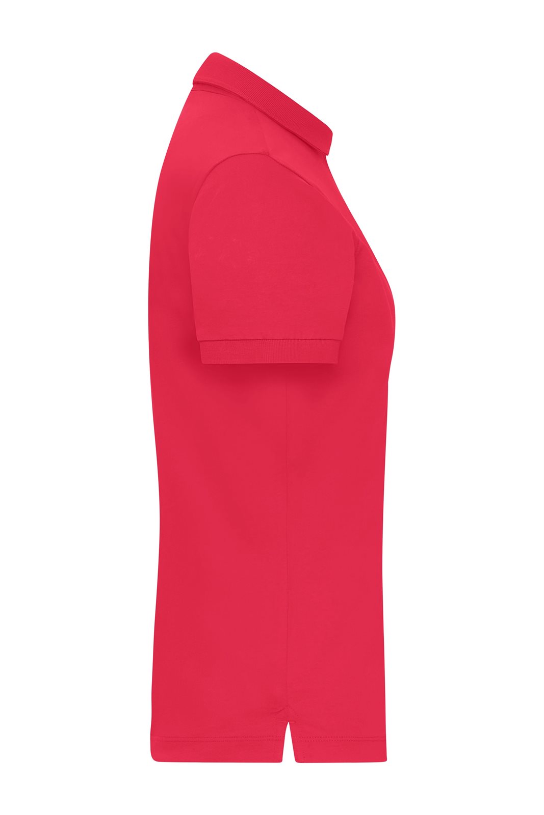 Poloshirt Damen Rot – Ladies' Mercerised Polo, Detailansicht