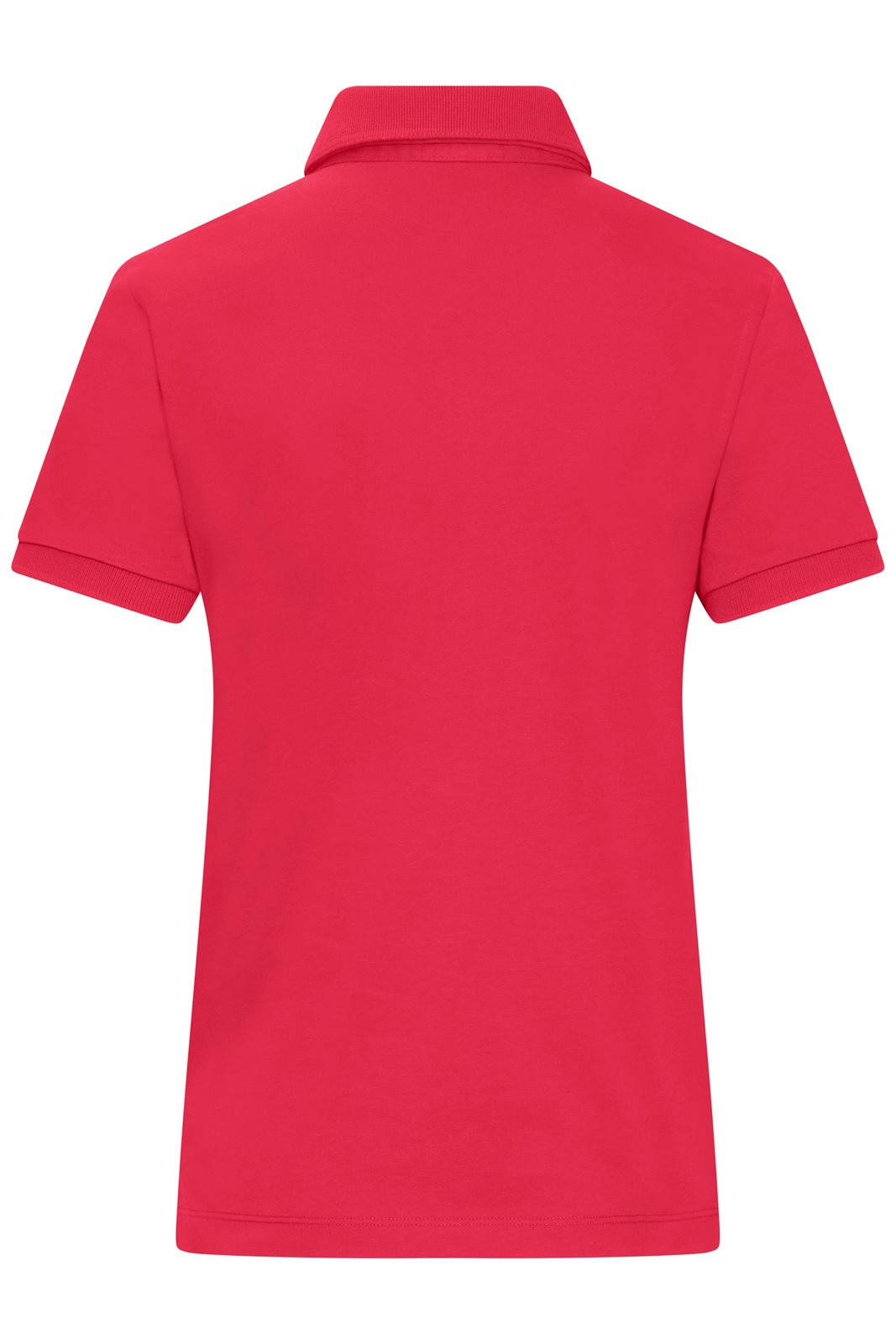 Poloshirt Damen Rot – Ladies' Mercerised Polo, Detailansicht