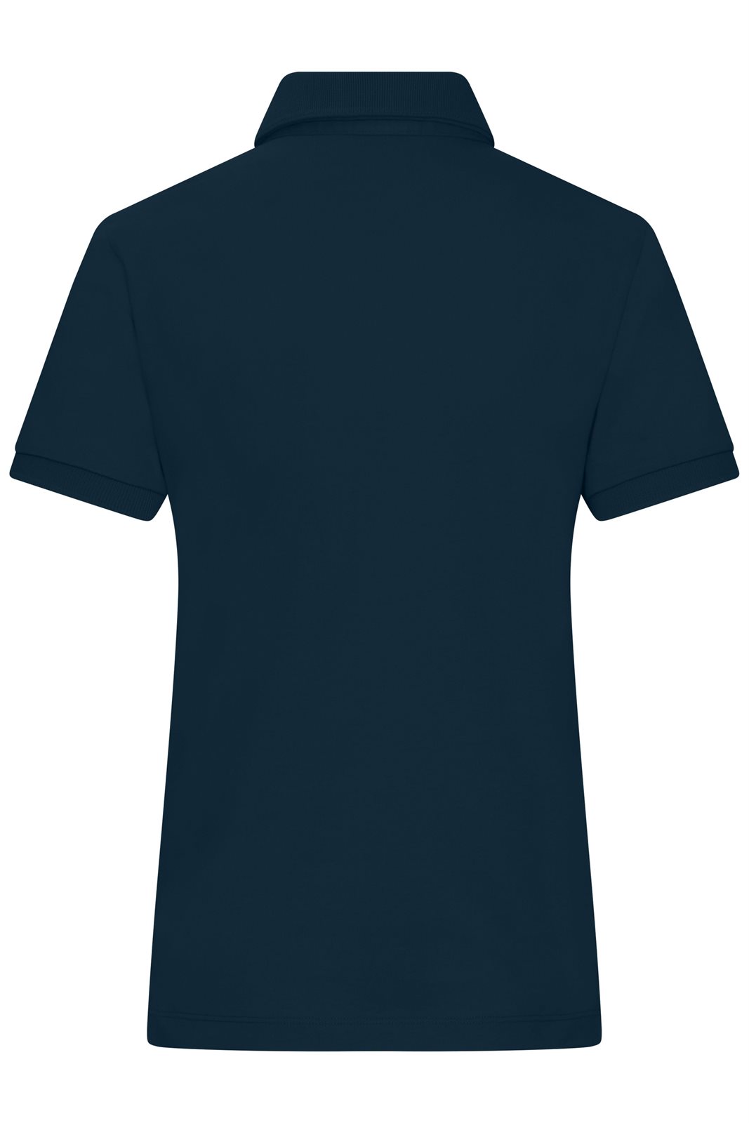 Poloshirt Damen Blau – Ladies' Mercerised Polo, Detailansicht