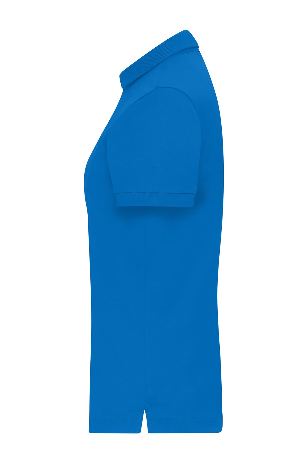 Poloshirt Damen Blau – Ladies' Mercerised Polo, Detailansicht