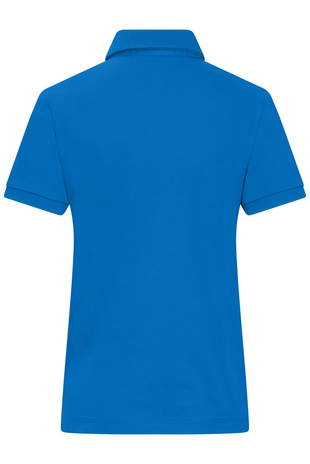 Poloshirt Damen Blau – Ladies' Mercerised Polo, Detailansicht