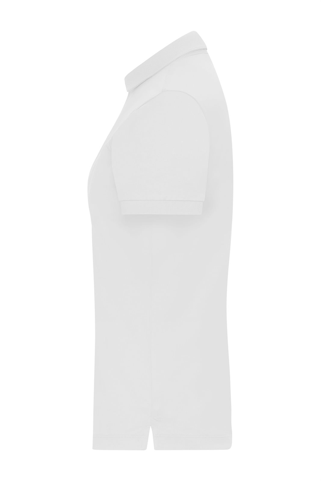 Poloshirt Damen Weiß – Ladies' Mercerised Polo, Detailansicht