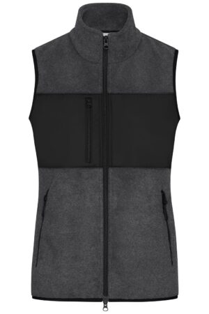 Weste Damen Schwarz – Ladies' Fleece Vest GRS