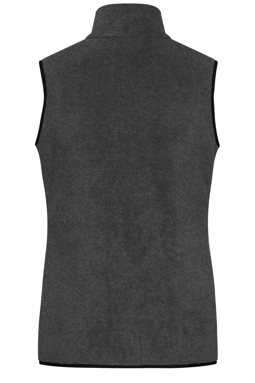 Weste Damen Grau/Schwarz – Ladies' Fleece Vest GRS, Detailansicht