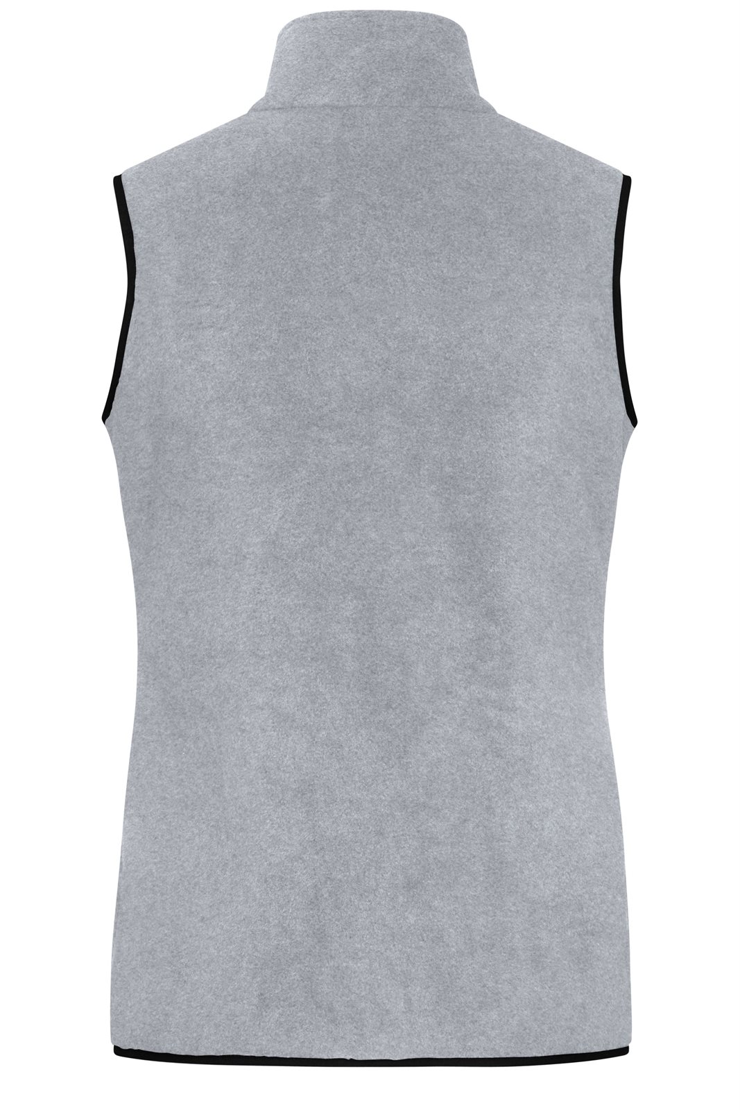 Weste Damen Grau/Schwarz – Ladies' Fleece Vest GRS, Detailansicht