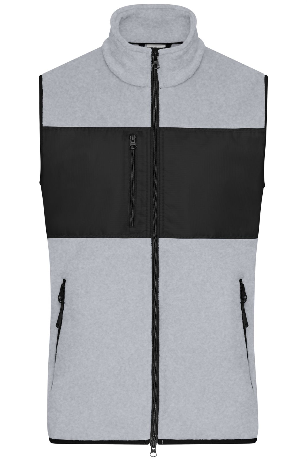 Weste Herren Grau/Schwarz – Men's Fleece Vest GRS