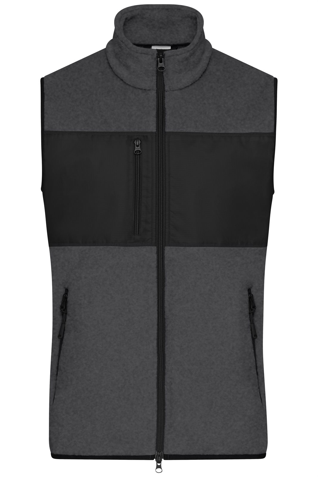 Weste Herren Grau/Schwarz – Men's Fleece Vest GRS