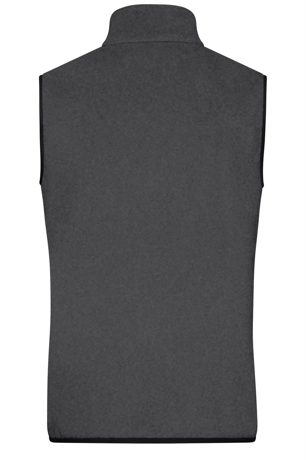 Weste Herren Grau/Schwarz – Men's Fleece Vest GRS, Detailansicht