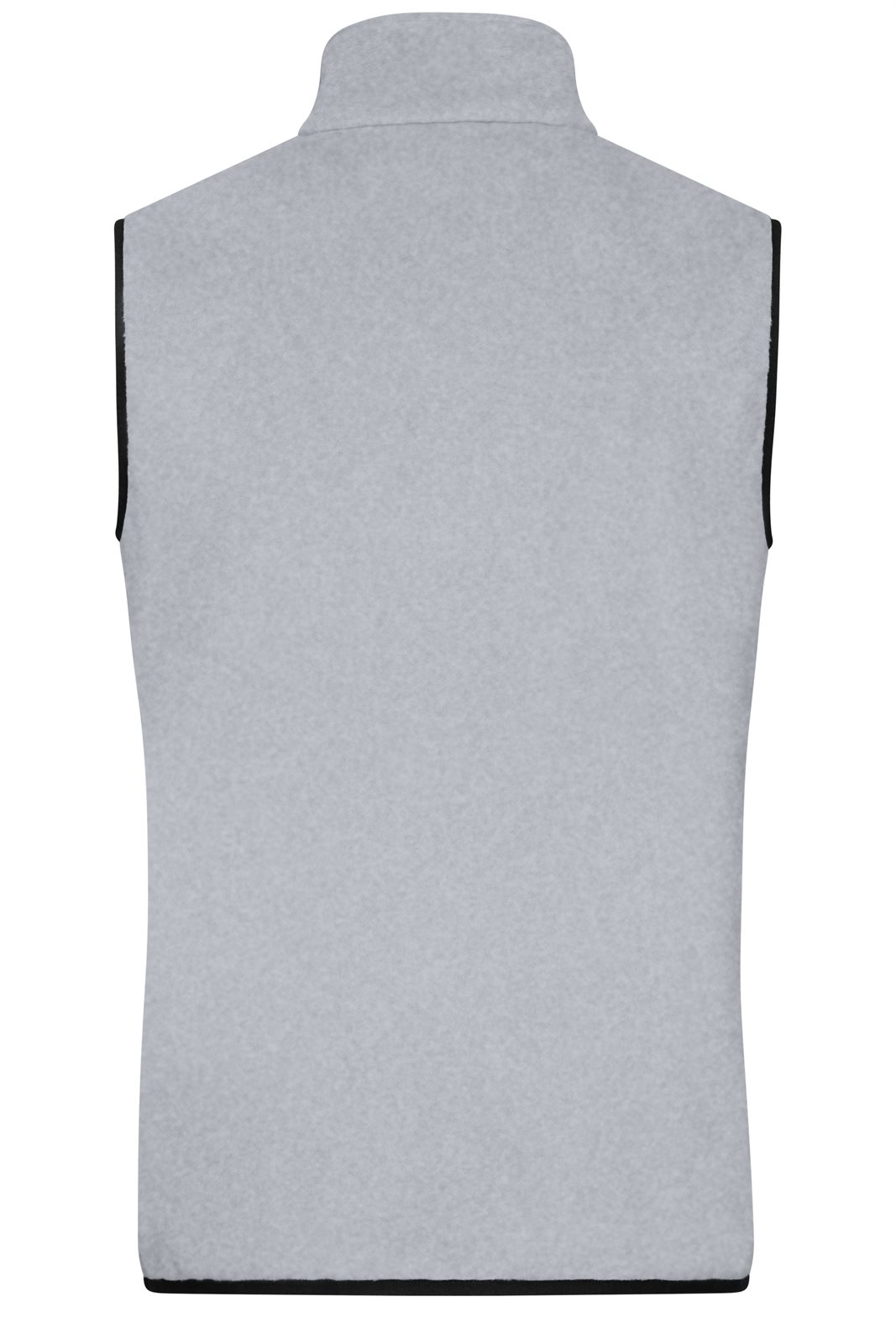 Weste Herren Grau/Schwarz – Men's Fleece Vest GRS, Detailansicht