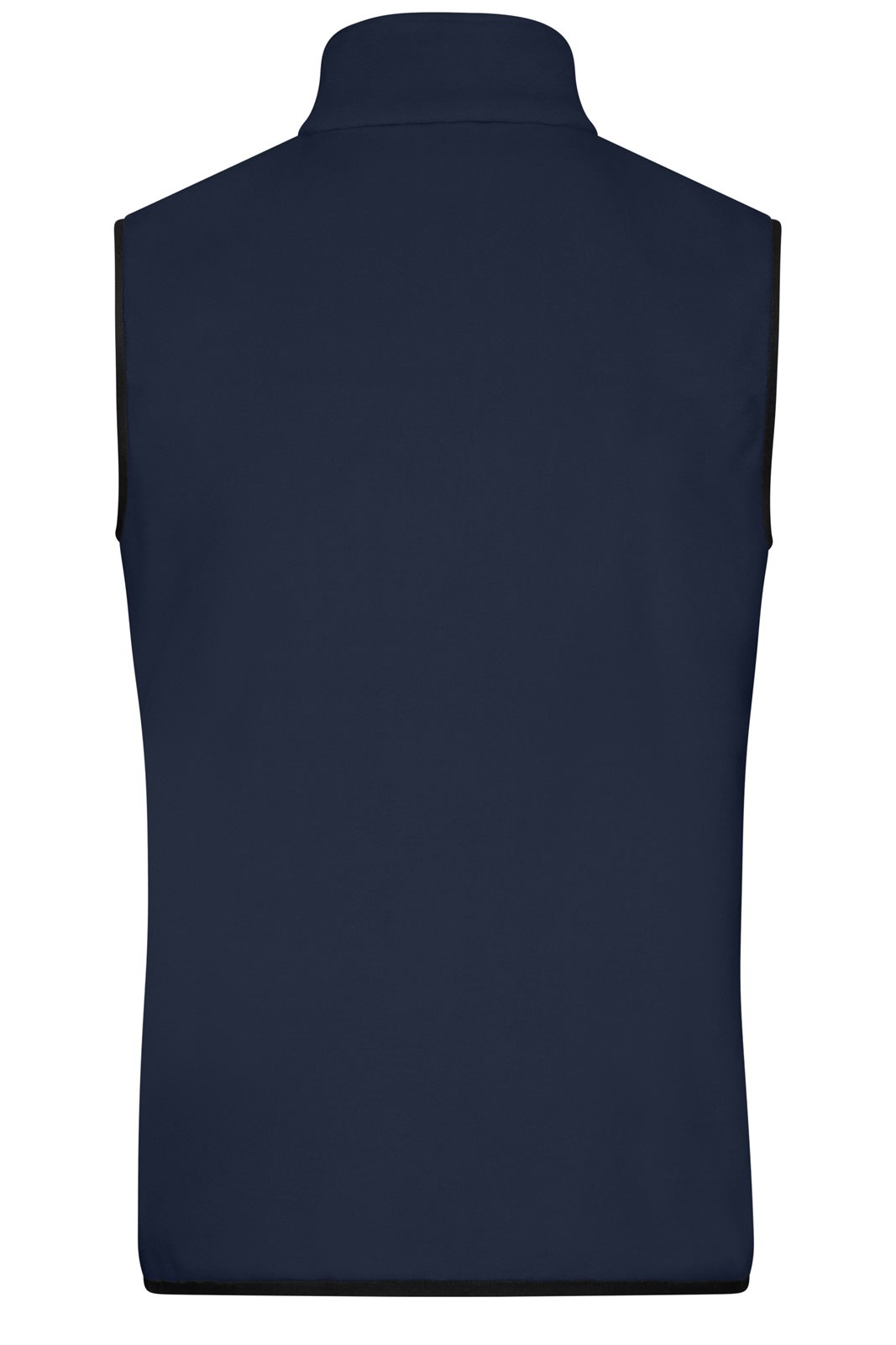 Weste Herren Schwarz/Blau – Men's Fleece Vest GRS, Detailansicht