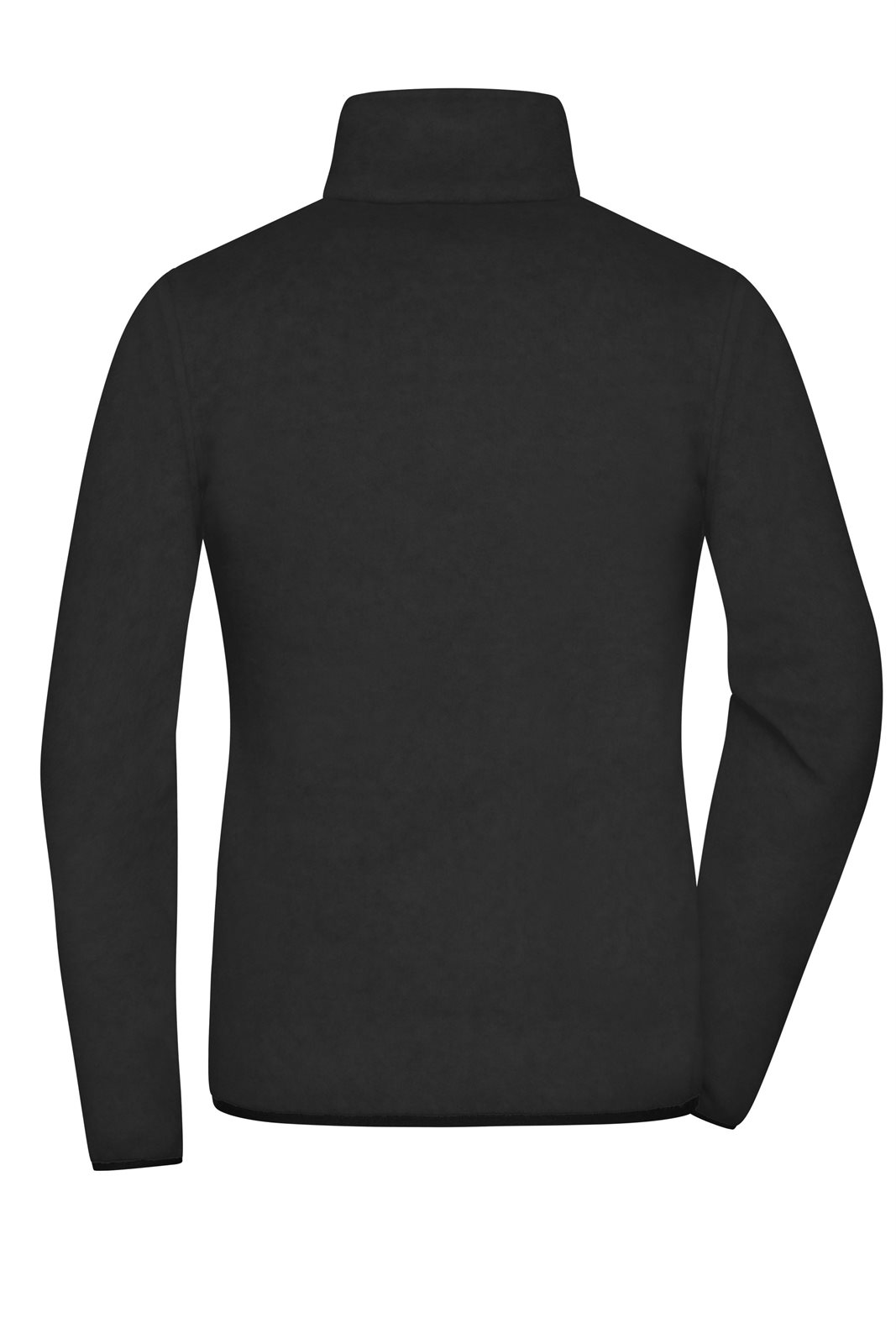 Jacke Damen Schwarz – Ladies' Fleece Jacket GRS, Detailansicht