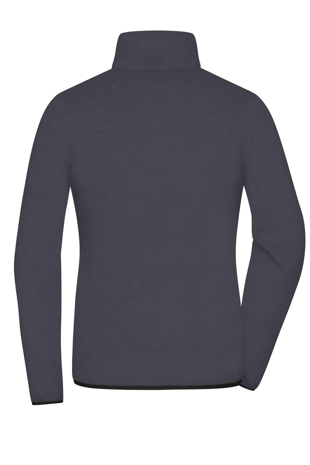 Jacke Damen Schwarz/Grau – Ladies' Fleece Jacket GRS, Detailansicht