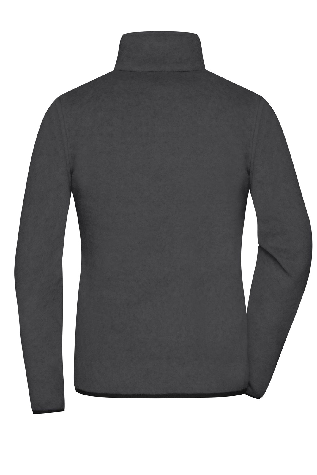 Jacke Damen Grau/Schwarz – Ladies' Fleece Jacket GRS, Detailansicht