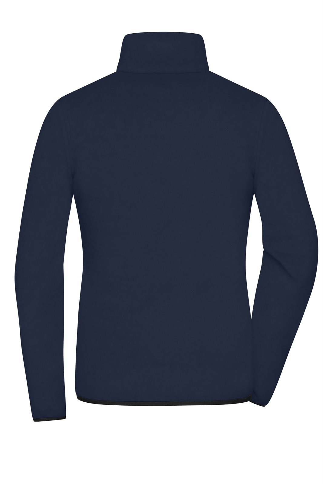 Jacke Damen Schwarz/Blau – Ladies' Fleece Jacket GRS, Detailansicht
