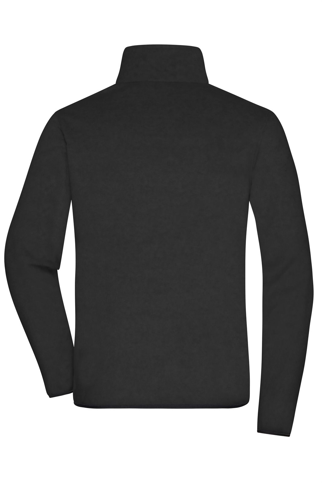 Jacke Herren Schwarz – Men's Fleece Jacket GRS, Detailansicht
