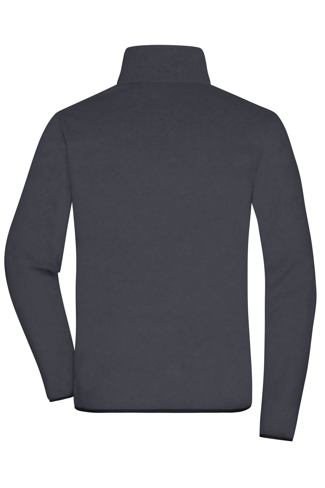 Jacke Herren Schwarz/Grau – Men's Fleece Jacket GRS, Detailansicht
