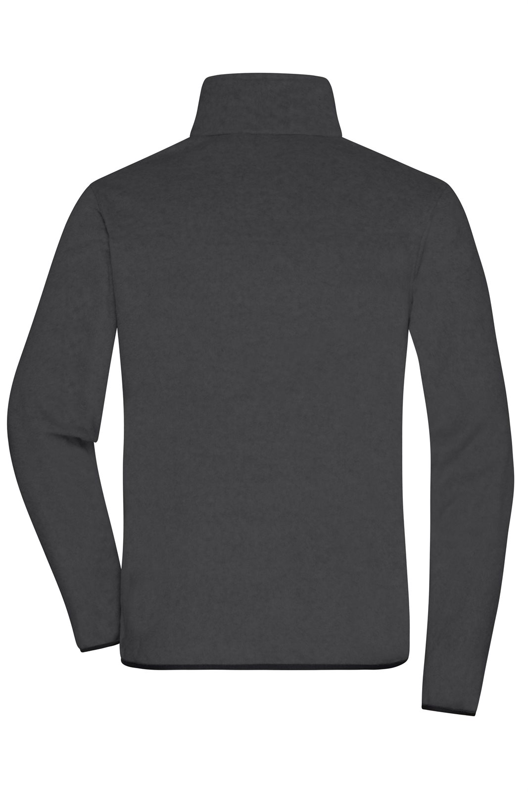 Jacke Herren Grau/Schwarz – Men's Fleece Jacket GRS, Detailansicht