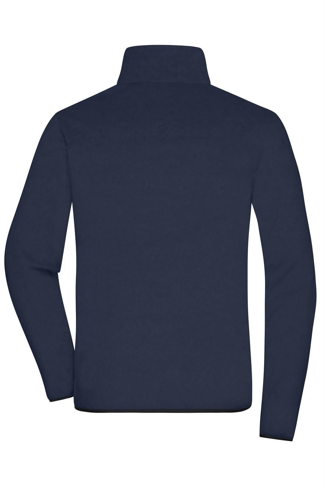 Jacke Herren Schwarz/Blau – Men's Fleece Jacket GRS, Detailansicht