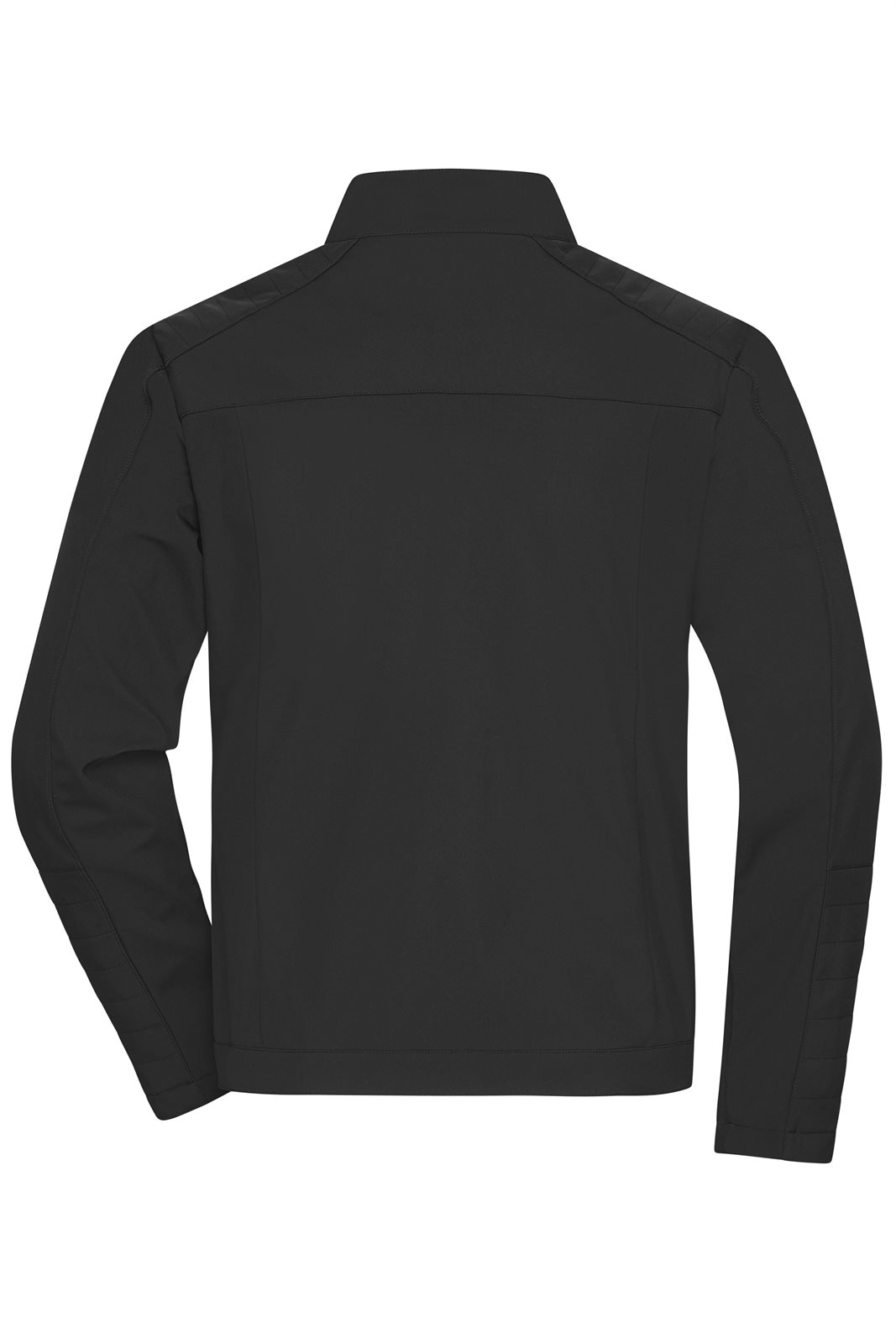 Jacke Herren Schwarz – Men's Softshell Jacket, Detailansicht