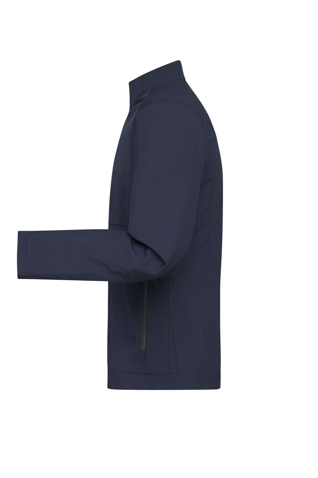 Jacke Herren Blau – Men's Softshell Jacket, Detailansicht