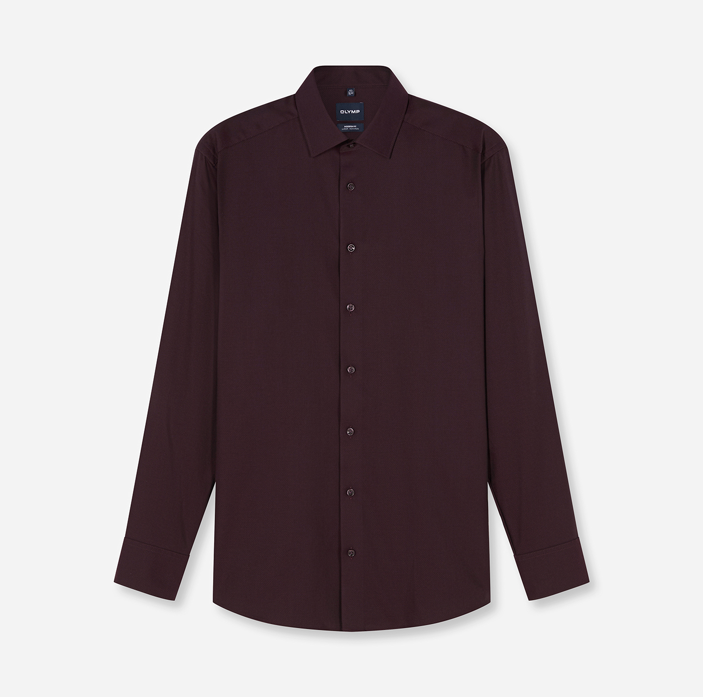 Hemd Herren Bordeaux – Luxor mf D.2107 o.T. Modern Fit
