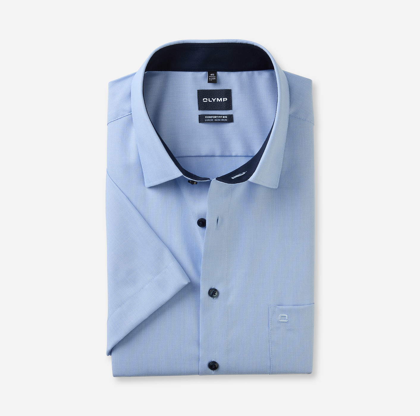 Hemd Herren Hellblau – OLYMP Luxor Comfort Fit Big