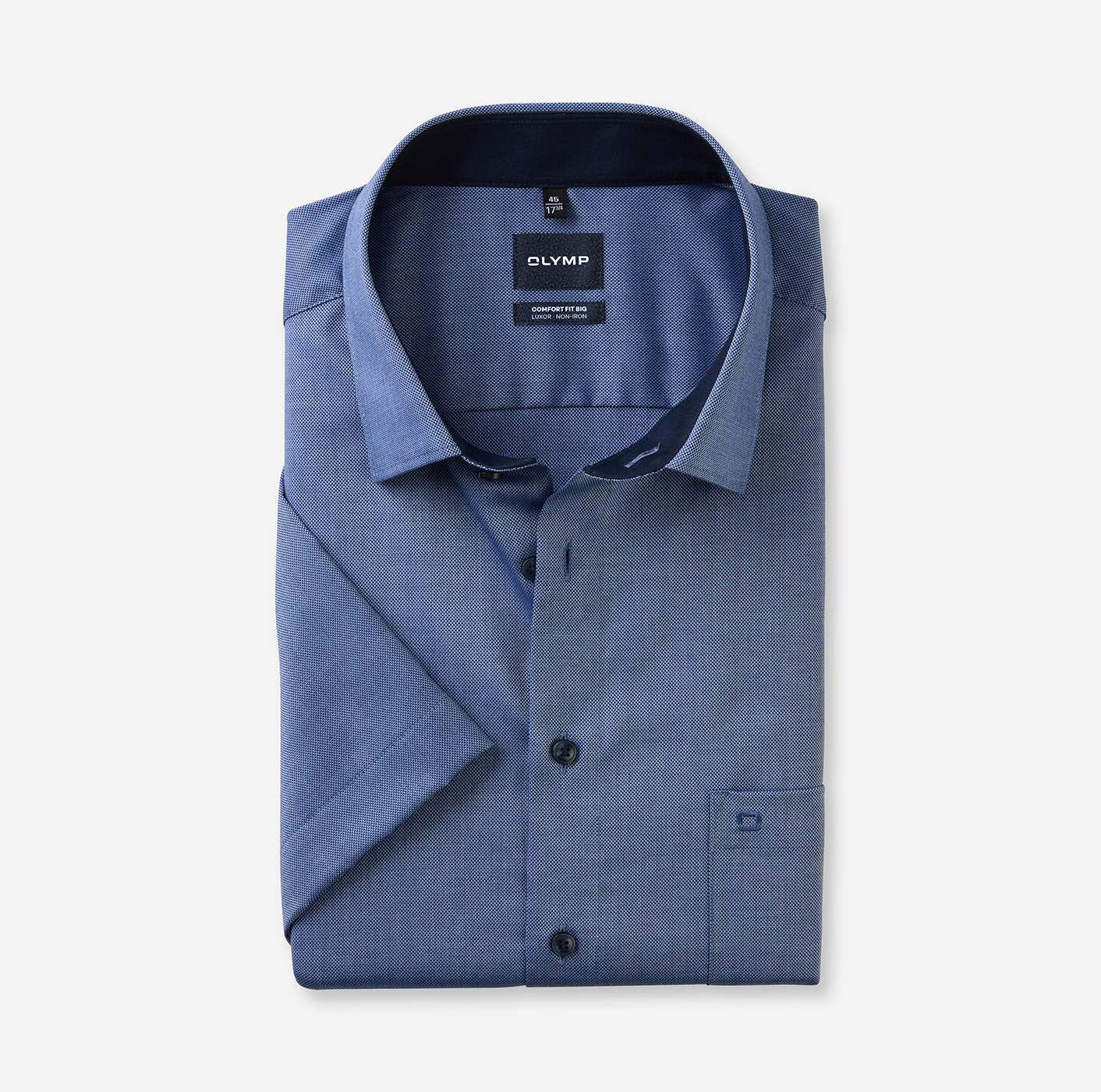 Hemd Herren Marine – OLYMP Luxor Comfort Fit Big