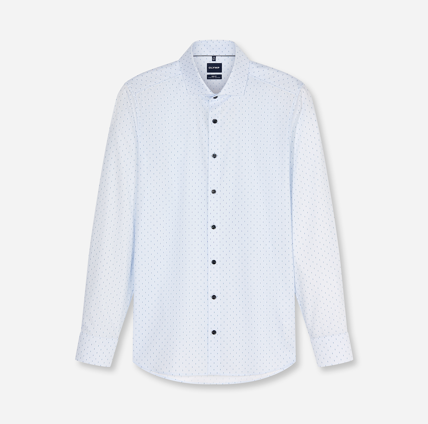 Hemd Herren Bleu – Level 5 b.f. D.2216 Body Fit, Detailansicht