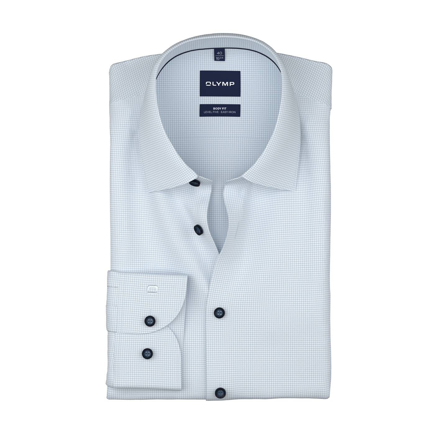 Hemd Herren Bleu – Level 5 b.f. D.2217 Body Fit